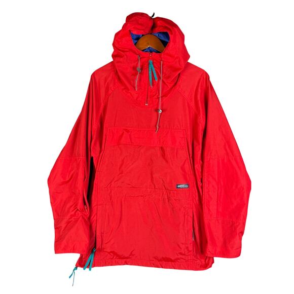 Columbia Sportswear Anorak Kangaroo Windbreaker Jacket Vintage 80 90s Mens Large - Picture 1 of 12